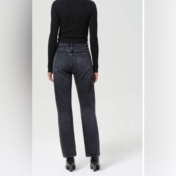 AGOLDE 90’s Pinch Waist High Rise Straight Jeans - Picture 2 of 6